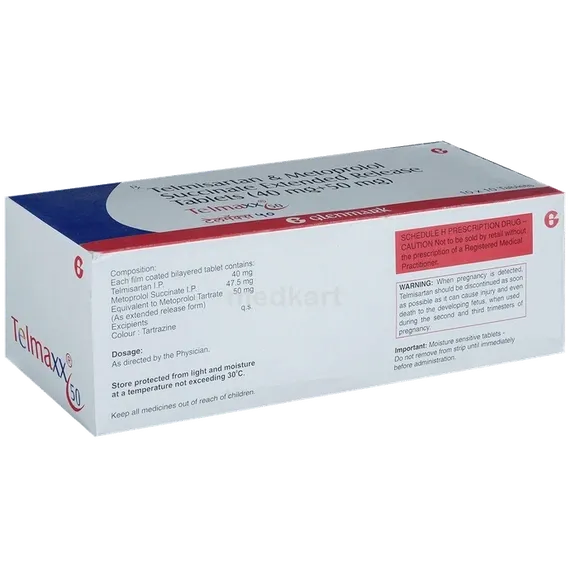 telmaxx 50mg tablet 10's